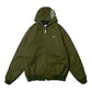 PRETTYNICE Barbed Wire Hooded Work Jacket-Green