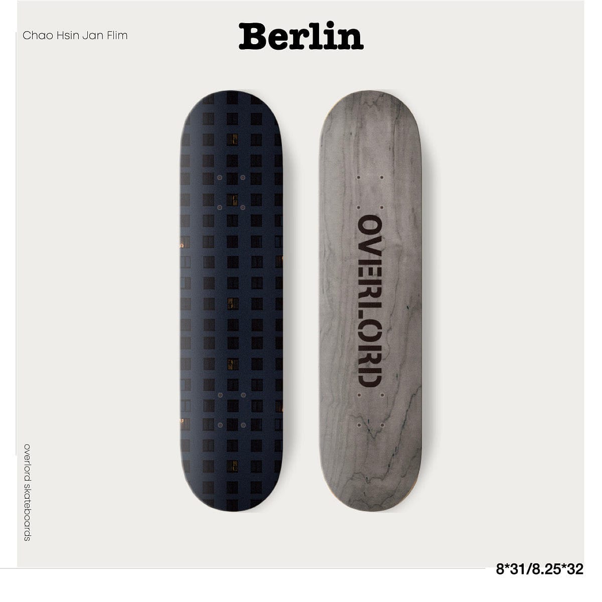 CITYGRAMMER BERLIN DECK 板身