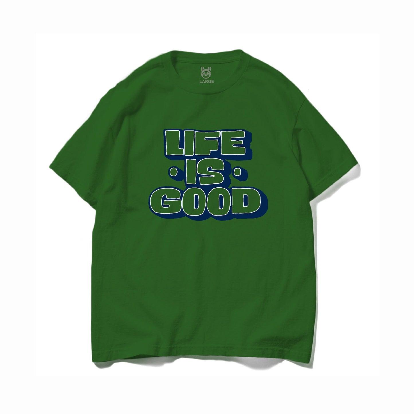 LIFE IS GOOD TEE - Green
